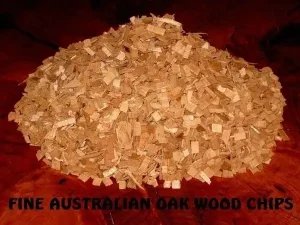 Fine Australian Oak Wood Chips